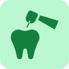 Imagem de procedimento odontológico